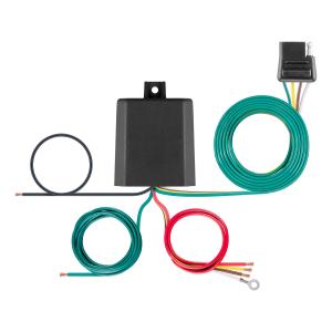 【並行輸入品】 CURT 56497 Weather Resistant Powered 3 to 2 Wire Splice in Trail