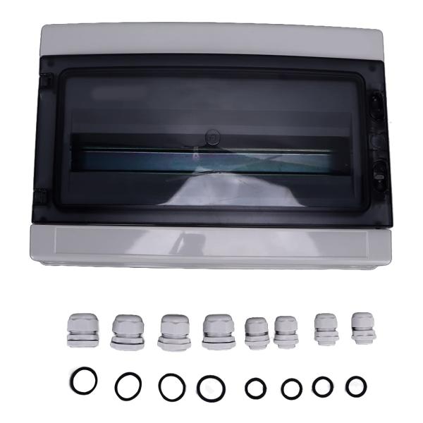 【並行輸入品】配電保護ボックス 18ウェイ配電ボックス 屋外 IP65防水 電子ジャンクションボック...