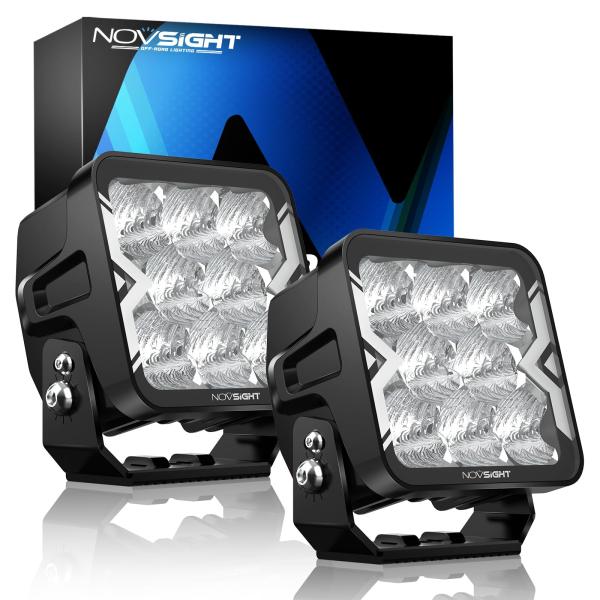 【並行輸入品】NOVSIGHT 4インチ LEDポッド ライトフラッド NOVSIGHT LED P...