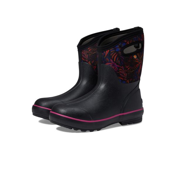 【並行輸入品】BOGS クラシックII ミッドパラダイス, ブラックマルチ, 7 BOGS Wome...