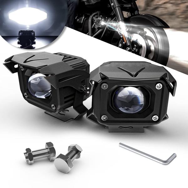【並行輸入品】BLIAUTO LED Pods Auxiliary Driving Fog Ligh...