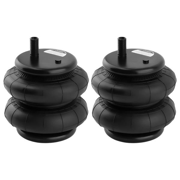 【並行輸入品】maXpeedingrods ペアユニバーサルエアスプリングバッグ ファイヤーストーン...