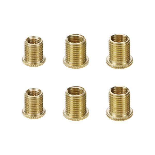 【並行輸入品】FarBoat シフトノブ 真鍮アダプター 6個セット 3サイズ M8x1.25 M1...