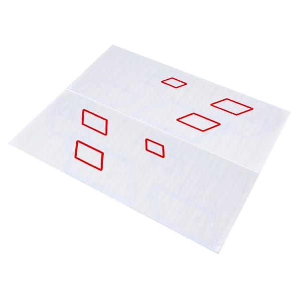 【並行輸入品】Auto Body Graphic Stickers 100x38cm Car Bod...