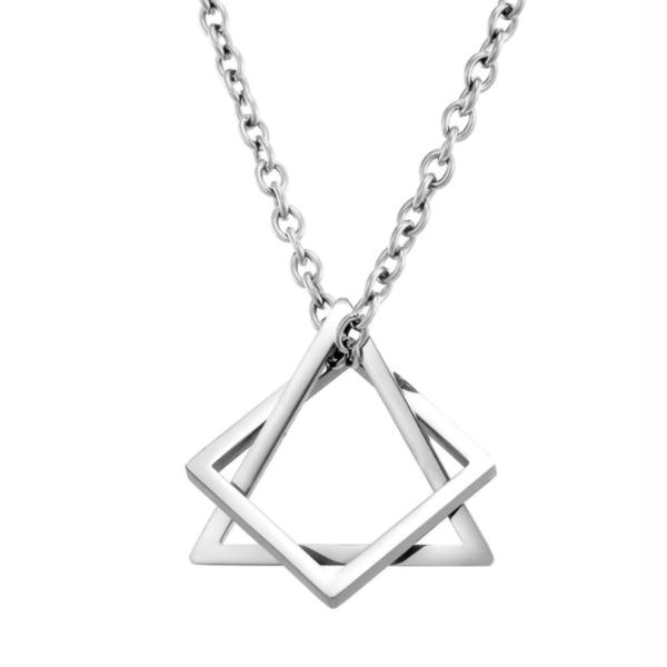 【並行輸入品】Womens Necklace, Sweater Chain Geometric Pe...