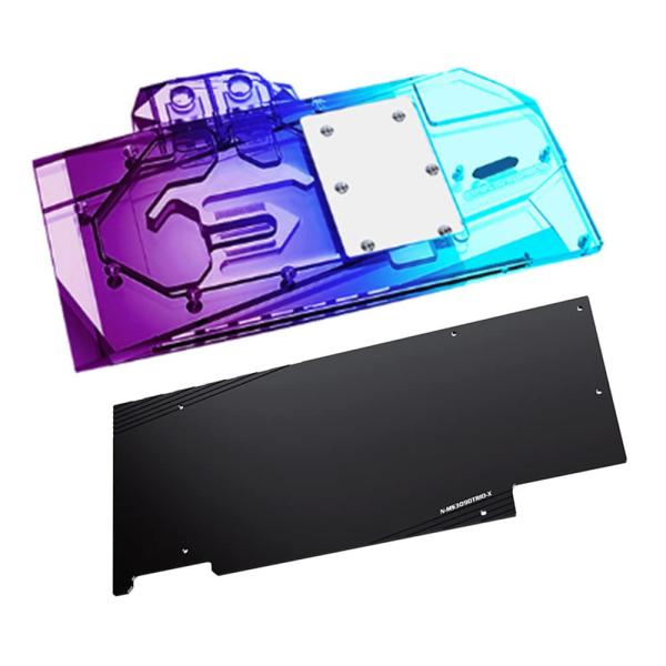 Copper GPU LED Water Cooling Block for MSI RTX3090...