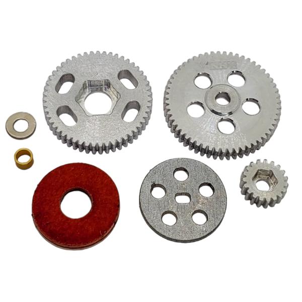 【並行輸入品】NHX RC Metal Transmission Gears 55T+51T+19T...