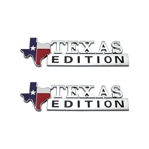 【並行輸入品】QODOLSI Pack 2 Texas Edition Car Sticker, 6...