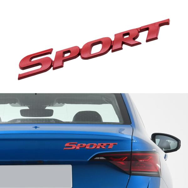 【並行輸入品】Fogfar 1 PC Car Metal Sport Sticker, Sport ...