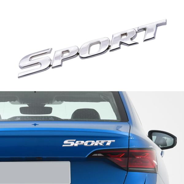 【並行輸入品】Fogfar 1 PC Car Metal Sport Sticker, Sport ...