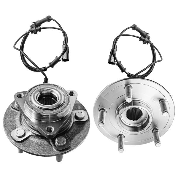 【並行輸入品】ALLCOMBO Front Wheel Bearing and Hub for 12...