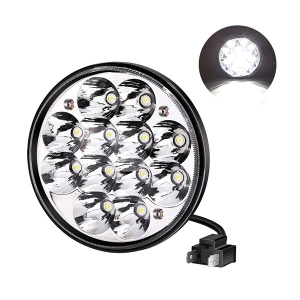 【並行輸入品】YnGia ラウンドH5001 LEDヘッドライト 1個 YnGia 1PCS 5.7...