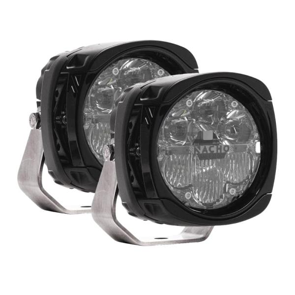 NACHO Quatro Street Legal LED Fog Light and Off Ro...