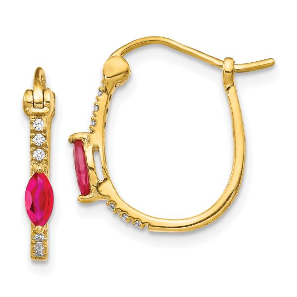 【並行輸入品】Avariah 14k Yellow Gold 1/20ct Diamond and ...