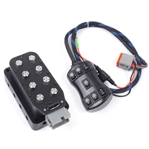 【並行輸入品】Accu x4 ソレノイドバルブ マニホールド エアライド サスペンション コントロー...