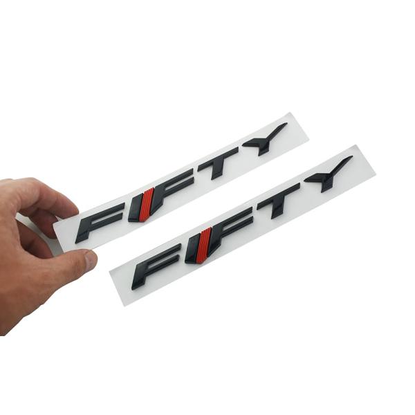【並行輸入品】Fifty エンブレム フェンダー バッジ レター ネームプレート 2017 2018...