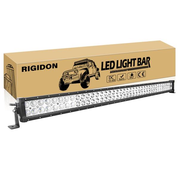【並行輸入品】RIGIDON 42 インチ 240W ライトバー、二列フラッドスポットコンボ 240...