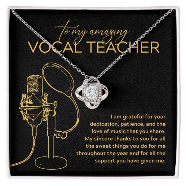 【並行輸入品】Vocal Teacher Farewell Necklace Silver Plat...