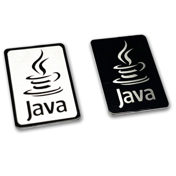 【並行輸入品】Java Coffee Logo Design Aluminum Sticker Se...