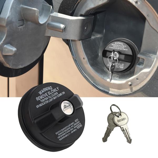 【並行輸入品】Fuel Tank Filler Cap, Locking Gas Cap, Fuel...