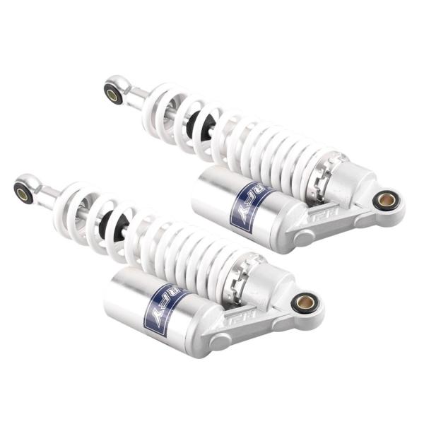 【並行輸入品】DAMAI ペア 調節可能 340mm オートバイ エアショックアブソーバー リア窒素...