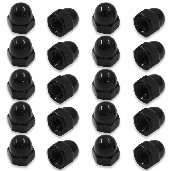 【並行輸入品】Moicstiy 20 Pcs M8 Acorn Cap Nuts Metal Hex...