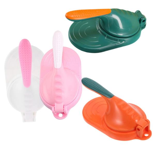 【並行輸入品】HAKIDZEL 4pcs Steamer Pierogi Press Comal f...