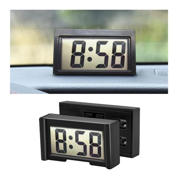 Suvnie Mini Car Clock, Auto Digital Watch with LCD...