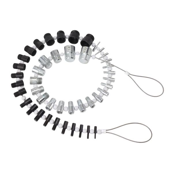 【並行輸入品】Topyond Nut and Bolt Thread Checker,44 Male...