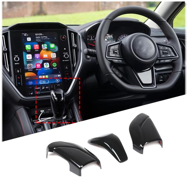 【並行輸入品】Daeiclru Car Gear Shift Knob Cover Trim Com...