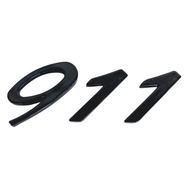 Rc Trading 911 Black Emblem Badge Insignia Number ...