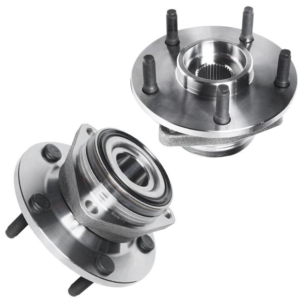 【並行輸入品】ALLCOMBO Front 4WD Wheel Bearing and Hub fo...