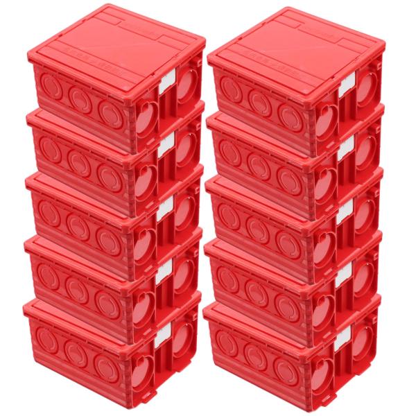 【並行輸入品】UPKOCH Protector 10 Sets Boxes Socket Junct...