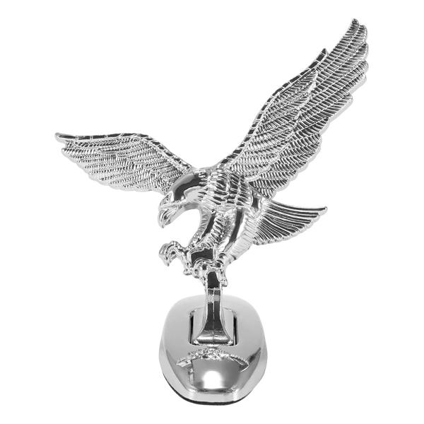 【並行輸入品】3D Chromed Eagle Hood Ornament, Car Decals ...