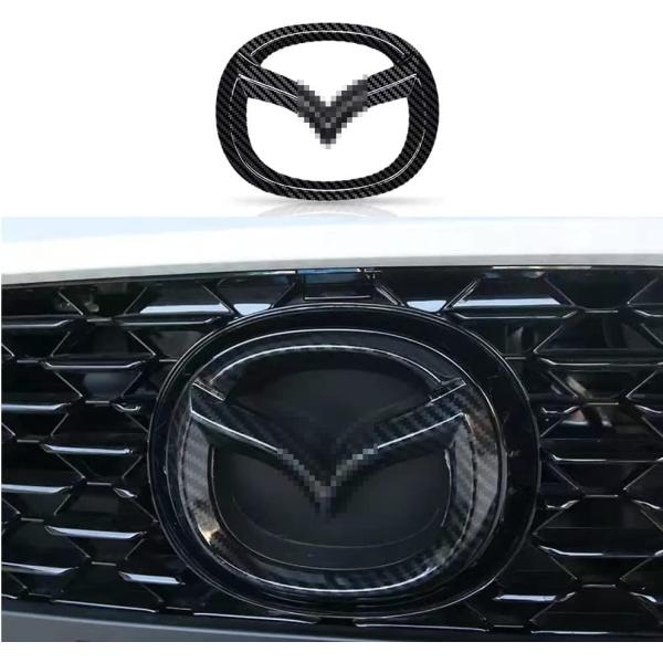 【並行輸入品】CKEYXGIL Car Front Grille Emblem for Mazda ...