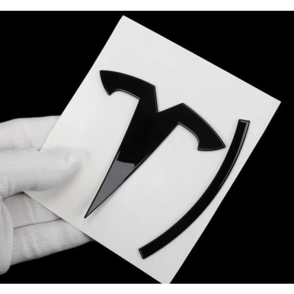 【並行輸入品】Car Emblem Sticker for Tesla Model 3, Badge...