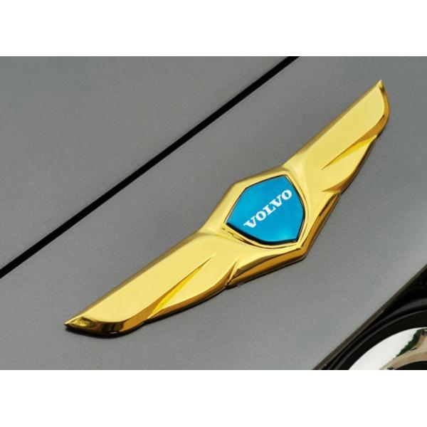 【並行輸入品】Car Emblem Sticker for Volvo XC60 S60 S90 X...