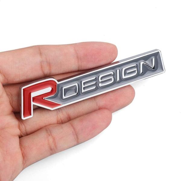 【並行輸入品】Car Emblem Sticker for Volvo R Design S60 V...