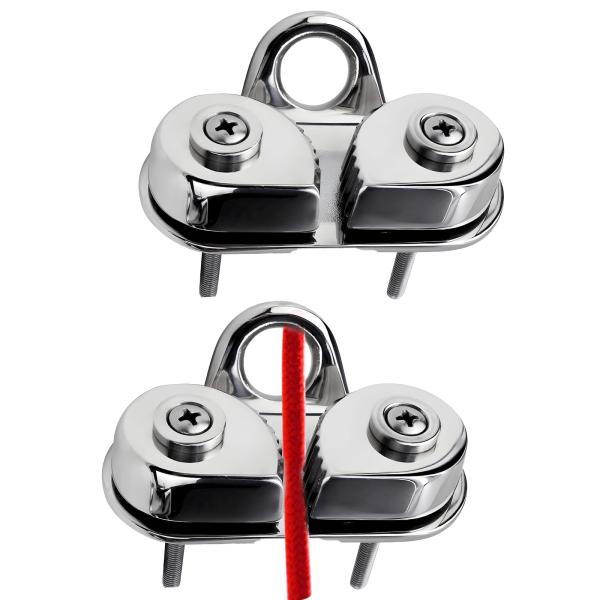 HSOKEW Cam Cleat, 316 Stainless Steel Kayak Cam Cl...
