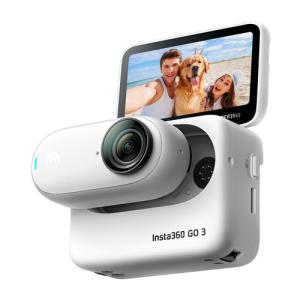 【推奨品】Insta360 CINSABKA_GO301 Insta360 GO 3 64GB 超小型アクションカメラ 64GB アークティックホワイト｜best-tecc