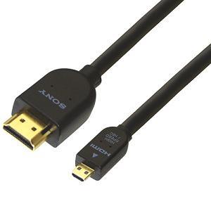 ソニー DLC-HEU15A HDMI-マイクロHDMIケーブル 1.5m ハイスピード イーサネッ...