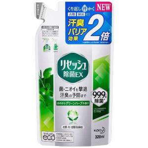 花王 Resesh（リセッシュ） リセッシュ 除菌EX グリーンハーブの香り つめかえ用 320ml 消臭剤・芳香剤｜best-tecc