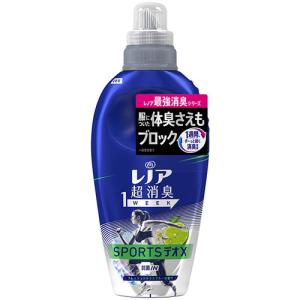 P&Gジャパン レノア超消臭1week スポーツデオX フレッシュシトラスブルー 本体 530ML｜best-tecc