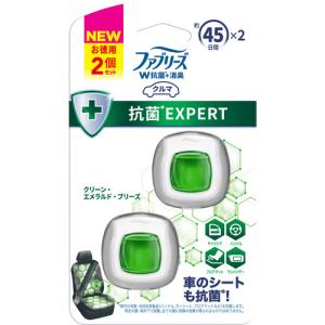 P&Gジャパン ファブリーズ イージークリップ抗菌エキスパート クリーン・エメラルド・ブリーズ 2.2ML 2P｜best-tecc