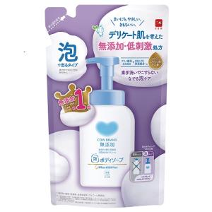牛乳石鹸 カウブランド無添加泡のボディソープ詰替用 450ml｜best-tecc