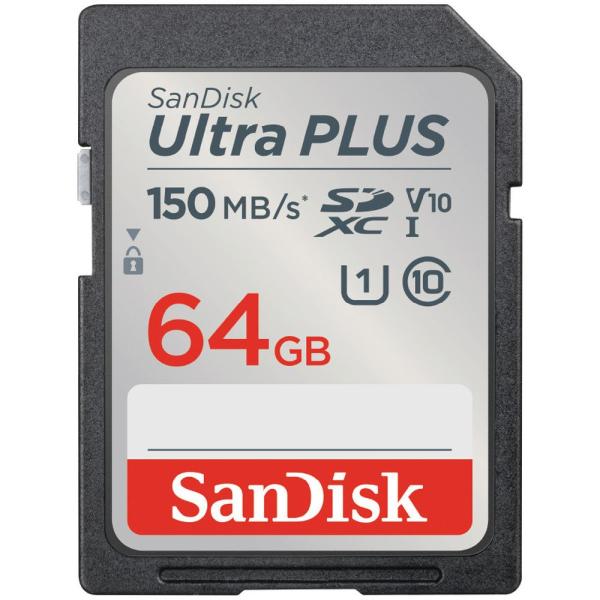 SanDisk SDSDUWC-064G-JN3IN サンディスクウルトラプラス SDXC UHS-...