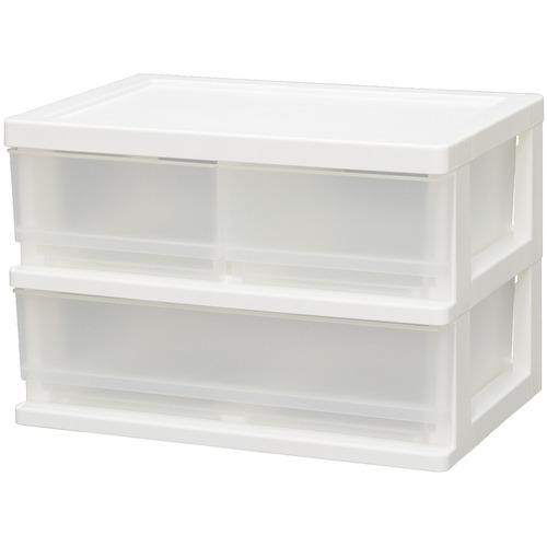 カラーボックスにぴったり収まる収納ケース　JEJアステージ H2F1 コワケース ホワイト