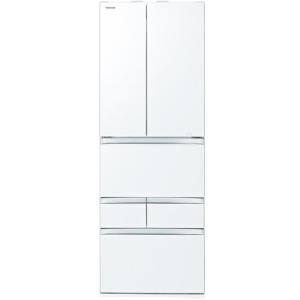 【無料長期保証】東芝 GR-T510FZ-UW 6ドア冷凍冷蔵庫 (508L・フレンチドア) クリアグレインホワイト