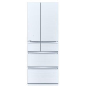 MR-WX60G-W クリスタルホワイト WXシリーズ 6ドア冷蔵庫 600L