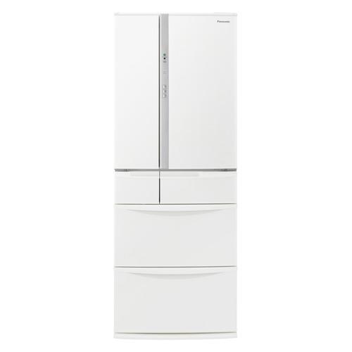 【無料長期保証】パナソニック NR-FVF45S1-W 6ドア冷凍冷蔵庫 (451L・フレンチドア)...